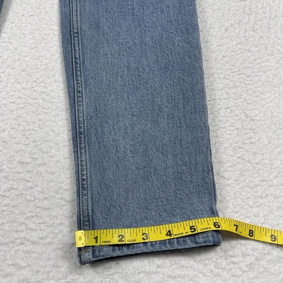 Everlane Jeans Womens 27 Blue Original Cheeky High Rise Straight Leg Casual Pant - Picture 5 of 16